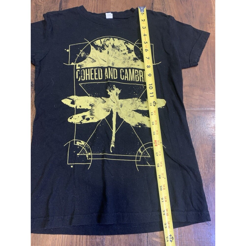 Coheed And Cambria Women’s Babydoll M Dissect Band T Shirt Black Dragonfly - Picture 2 of 5